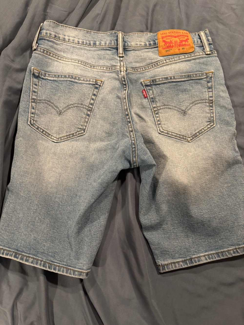 Levi's 541 Athletic Light Blue Denim Men’s Shorts